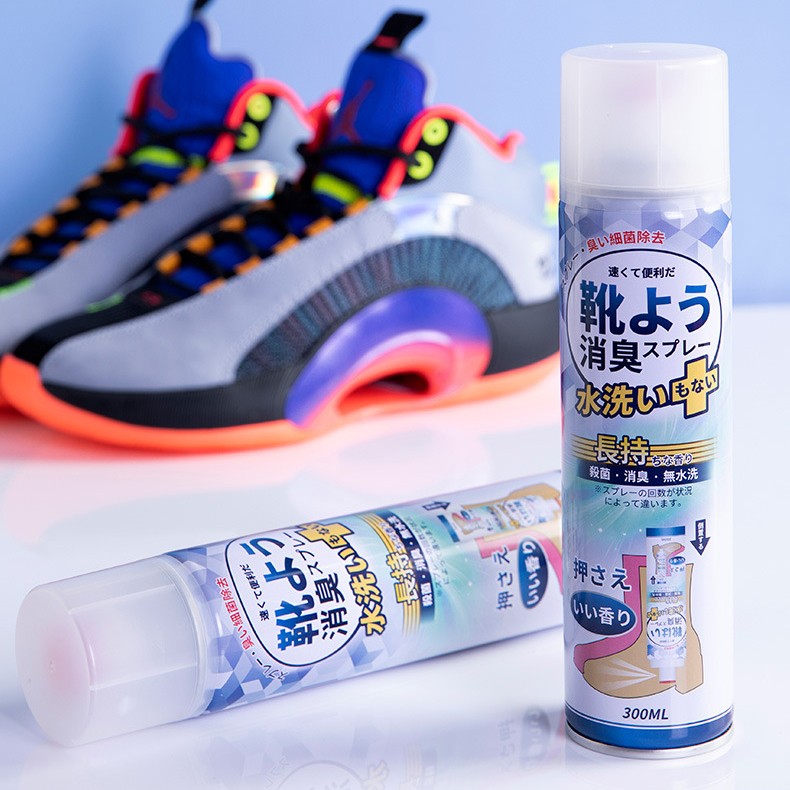 日本Kinbata鞋子除臭銀離子抑菌噴霧