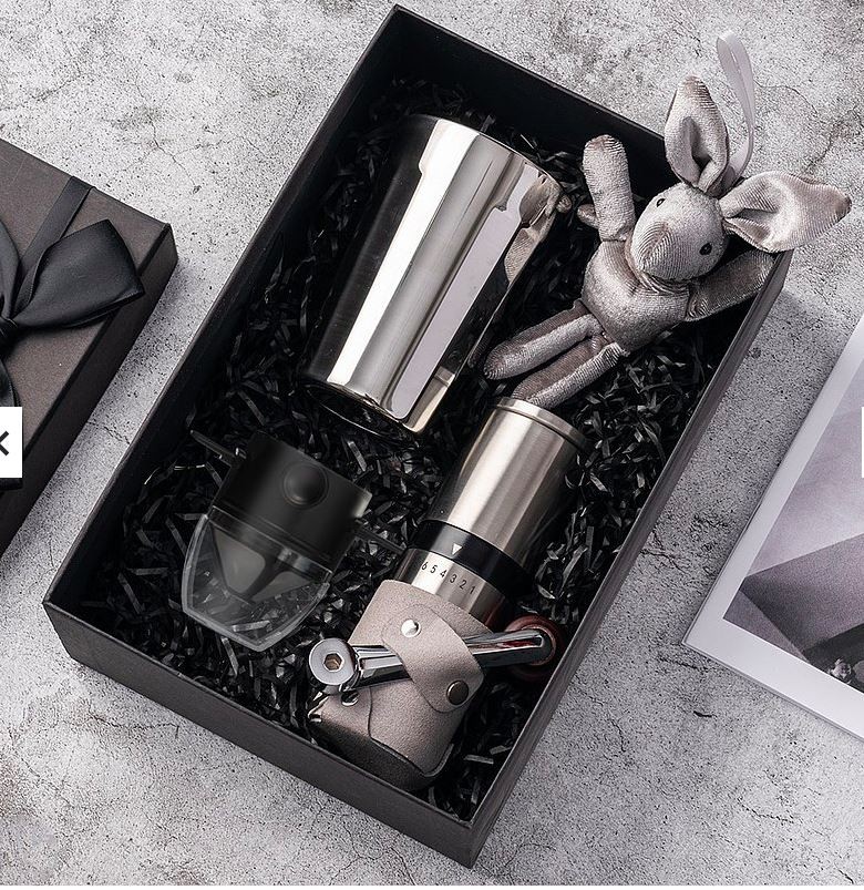 PO：咖啡禮盒套裝 - 丹麥ICONY MUG、手動磨豆機和手沖咖啡濾網套組
