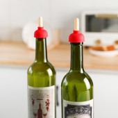 趣味馬桶塞矽膠酒瓶塞