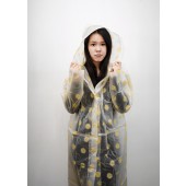 時尚磨砂透明水果雨衣