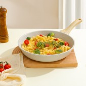 日系麥飯石不沾平底鍋 電磁爐通用