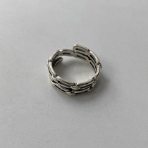 戒指-純銀 簡約鎖鏈