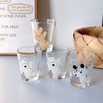 歡樂動物可愛SHOT燒酒杯4件禮盒組