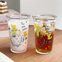 小王子翻口玻璃杯