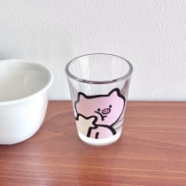 童趣五花豬插畫SHOT 燒酒杯